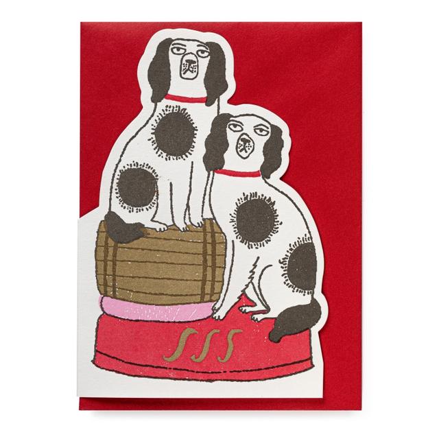Archivist Cards Wenskaart Cut Out - Barrell Dogs