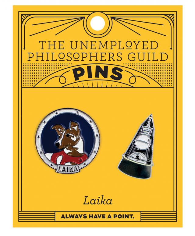 UPG Pins - Laika & Sputnik 2
