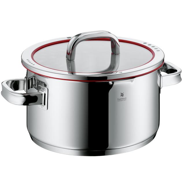 WMF Function 4 Kookpan midden - Ø240mm - Rood