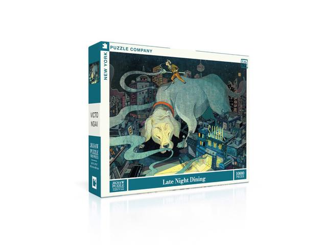 New York Puzzle Company Puzzel Late Night Dining - 1000 stukjes