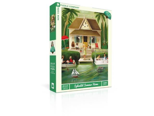 New York Puzzle Company Puzzel Splendid Summer Home - 500 stukjes