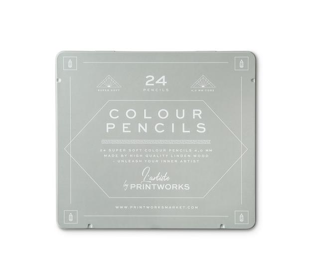 Printworks Kleurpotloden set van 24 - Classic
