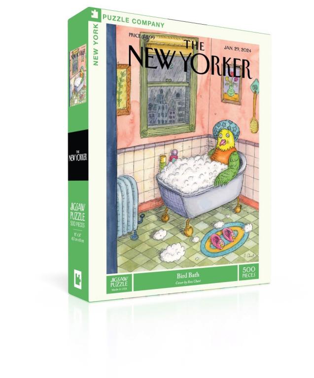 New York Puzzle Company Puzzel Bird Bath - 500 stukjes