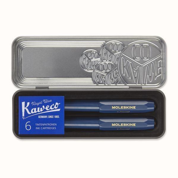 Moleskine Kaweco Vulpen & Balpen - Blue