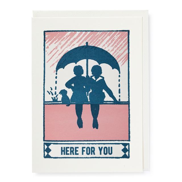 Archivist Cards Wenskaart - Here for You