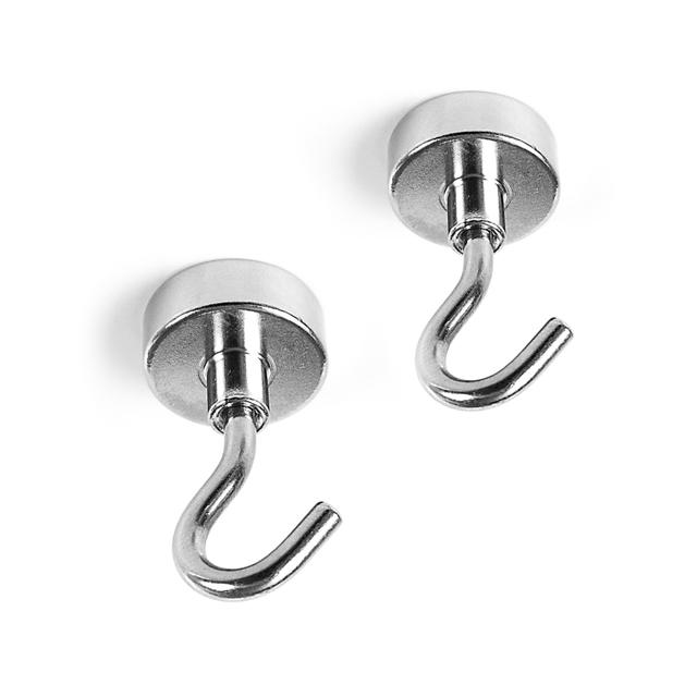 Trendform Haak magnetisch set van 2 - Roestvrijstaal