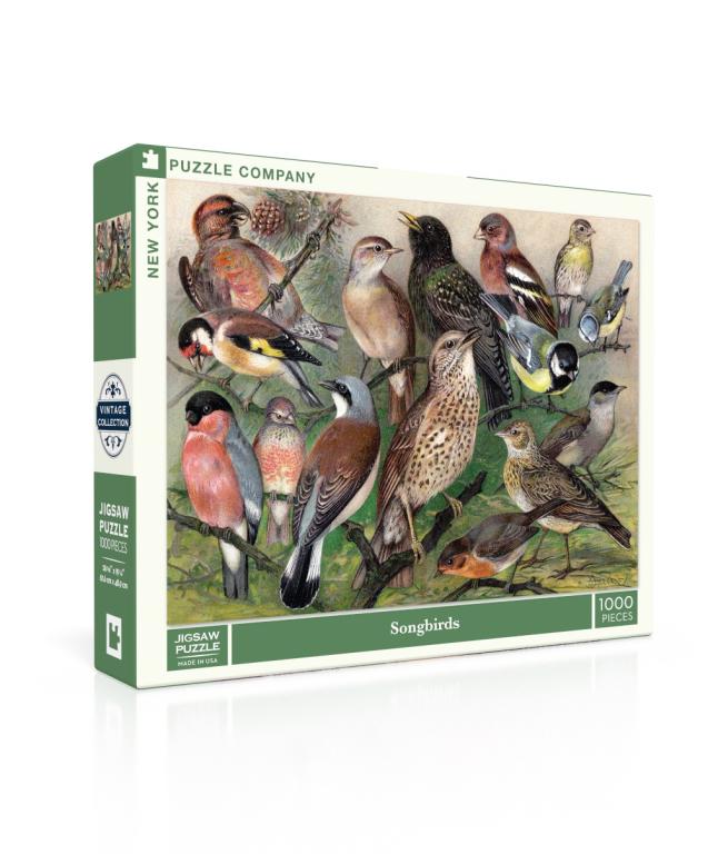 New York Puzzle Company Puzzel Songbirds - 1000 stukjes