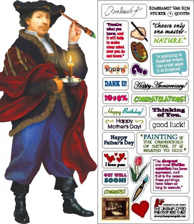 UPG Wenskaart - Rembrandt van Rijn