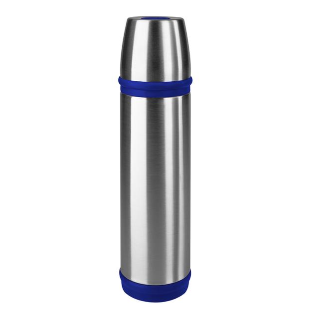 EMSA Captain Isoleerfles met schroefdop - 0.5Ltr - RVS/Blauw