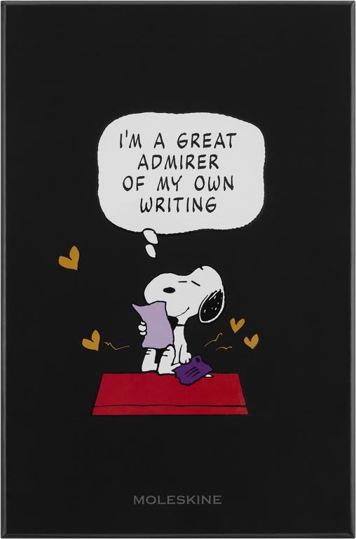 Moleskine Peanuts Notitieboek Large - Hardcover - Gelinieerd - Snoopy Admirer (geschenkdoos)