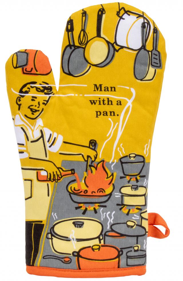 Blue Q Ovenwant - Man With A Pan