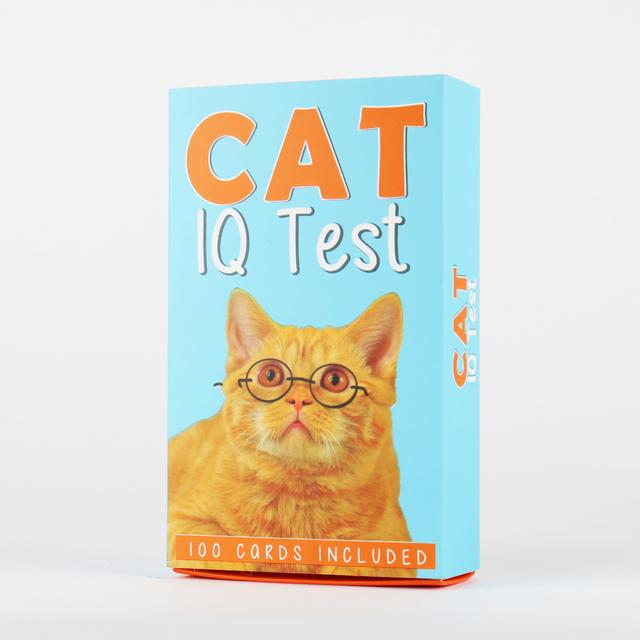 Gift Republic Kaartenset - Cat IQ Test