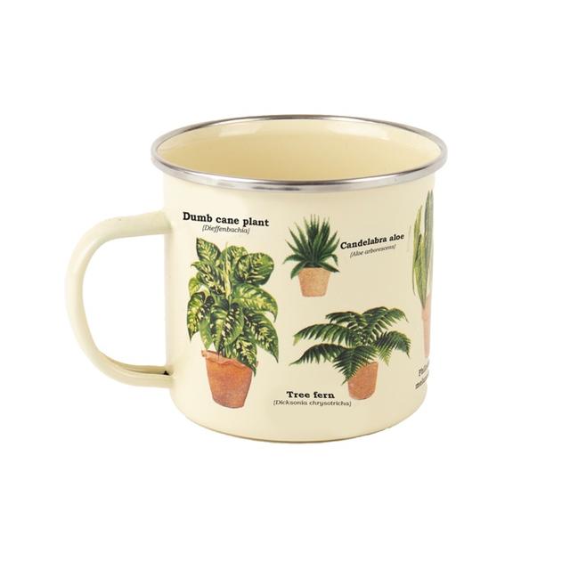 Gift Republic Mok emaille - Houseplant