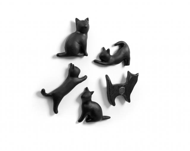 Trendform Magnet Meow - set of 5 - black