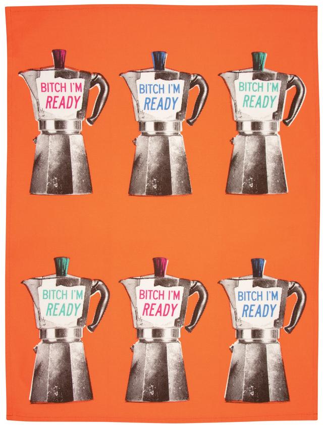 Blue Q Theedoek - Bitch, I'm Ready