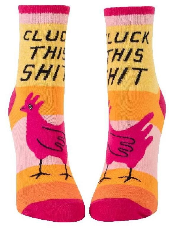 Blue Q Enkelsokken - Cluck This Shit