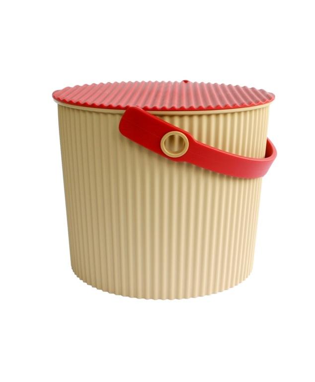 Hachiman Omnioutil Opbergemmer S - Beige/Rood