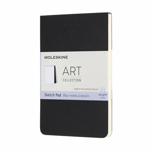 Moleskine Art Collection Schetsblok Pocket - Blanco - Black