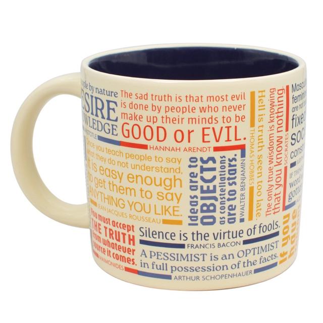 UPG Mug - I Drink Therefore I Am (Philosophy) Quote