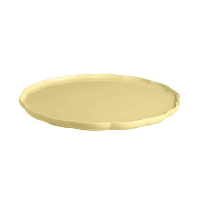 Emile Henry Madeleine Serveerschaal rond - Ø300mm - Vanille