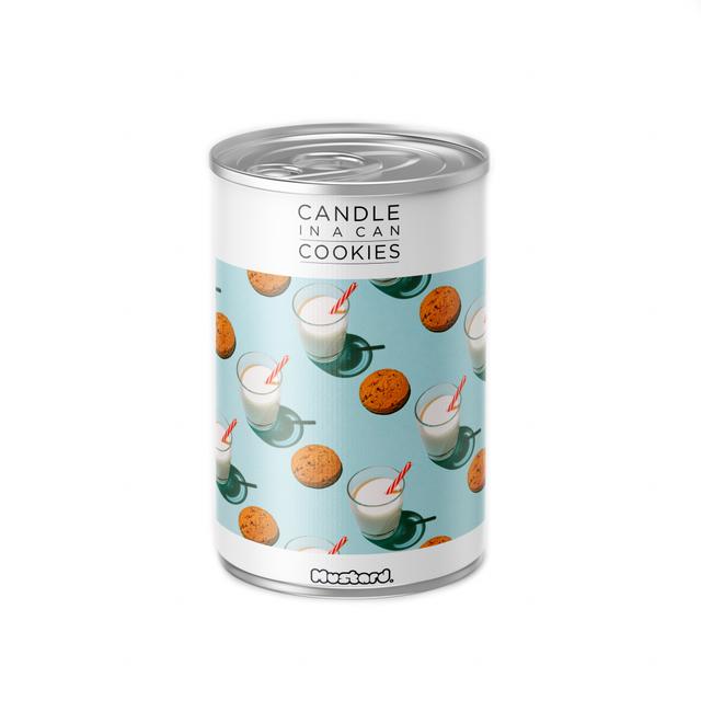 Mustard Candle In A Can - Cookie
