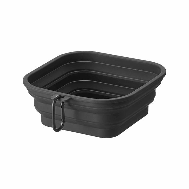 Yamazaki Tower Voerbak opvouwbaar L - Zwart