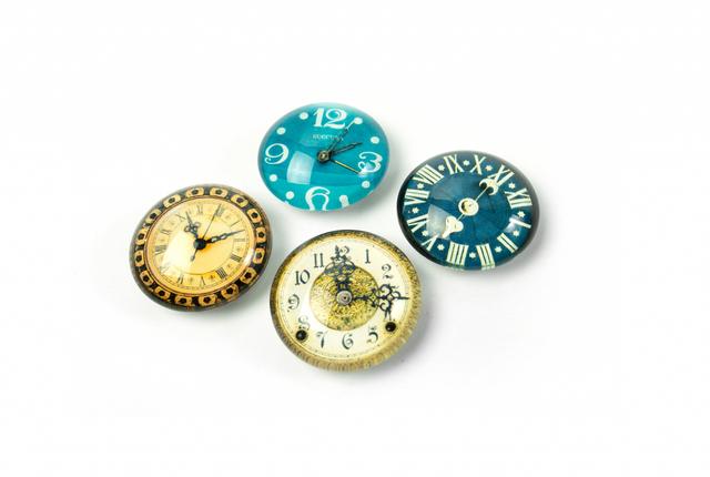 Trendform Magneten Magnet Eye - Clock - Set van 4 - Assorti