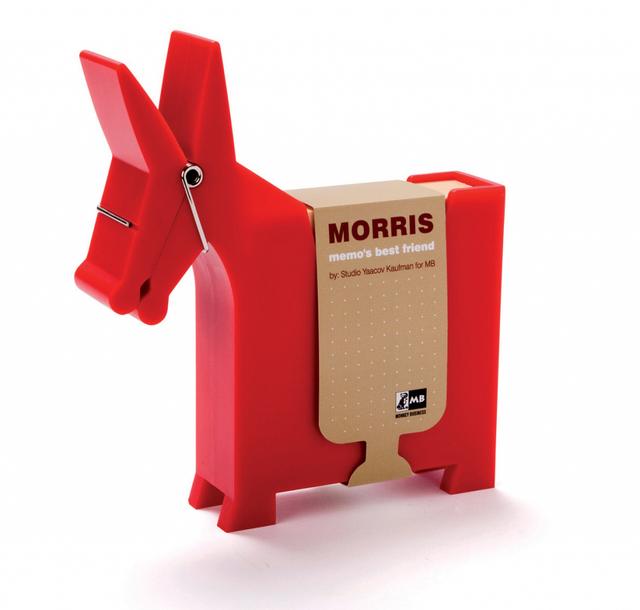Monkey Business Memohouder Memo Morris - Rood