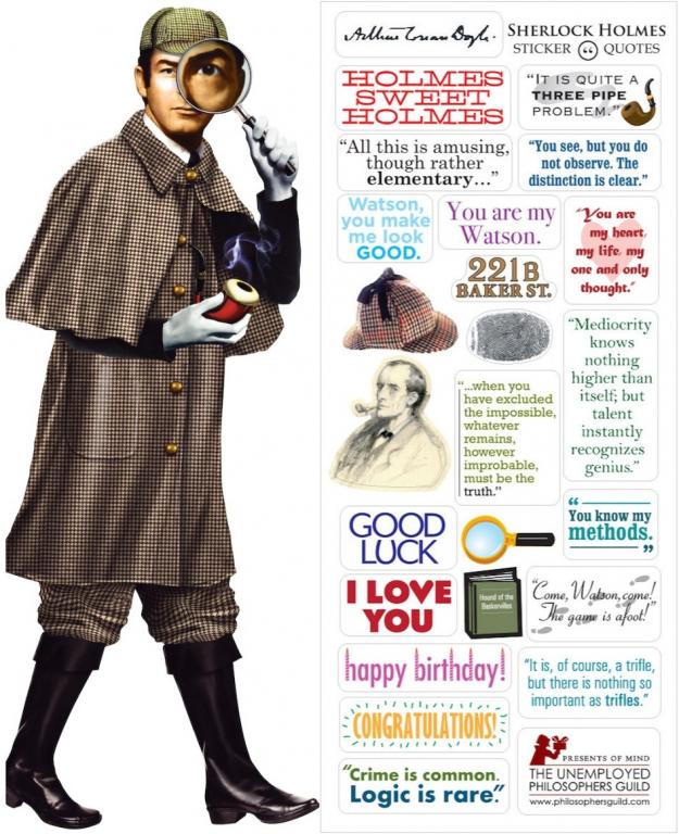 UPG Wenskaart - Sherlock Holmes