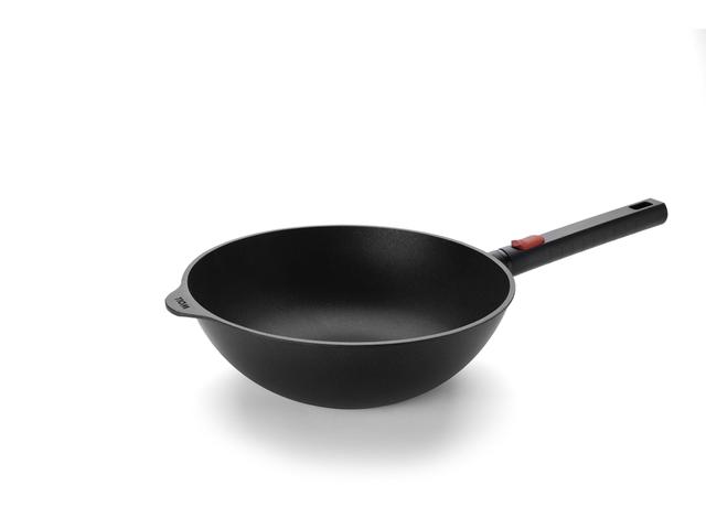WOLL EcoLogic QXR Wok inductie met afneembare greep - Ø240mm - H 90mm - Zwart