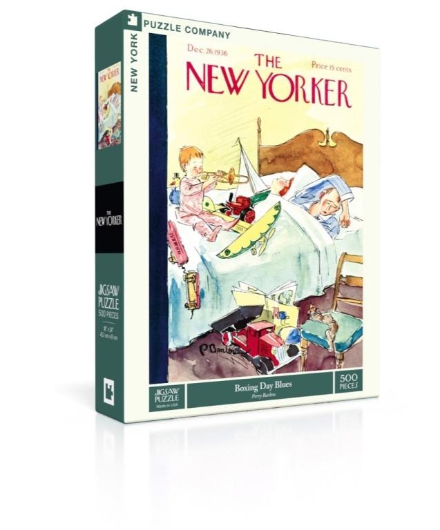 New York Puzzle Company Puzzel Boxing Day Blues - 500 stukjes