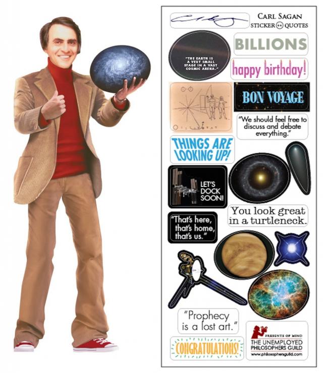 UPG Wenskaart - Carl Sagan