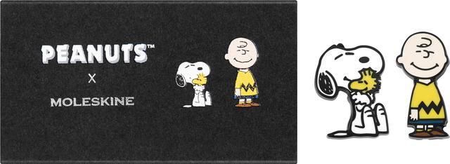 Moleskine Peanuts Pin set van 2