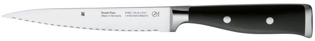 WMF Grand Class Keukenmes dubbele karteling - L 160mm