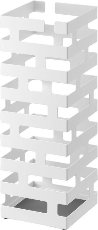 Yamazaki Brick Umbrella Stand Square - white