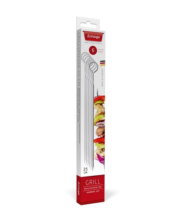 Triangle Spiezen set met ring 6-delig
