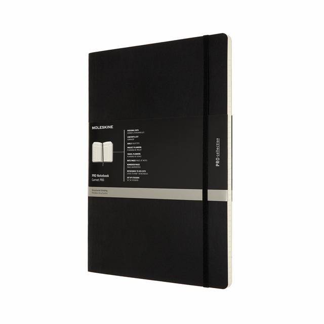Moleskine Professional Collection Notitieboek A4 - Softcover - Black