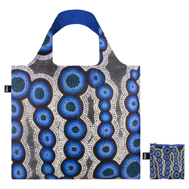 LOQI Bag Large - Water Dreaming Blue gerecycled