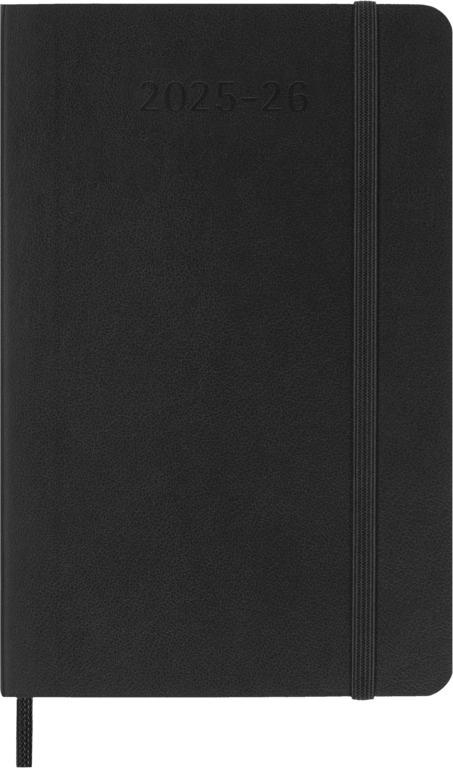 Moleskine 18M Planner Weekly Pocket Black Soft Cover