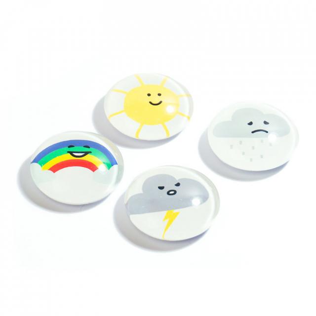 Trendform Magneten Magnet Eye - Mood - Set van 4 - Assorti