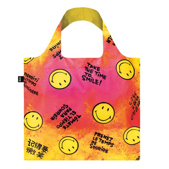 LOQI Bag Large - Time to Smile gerecycled