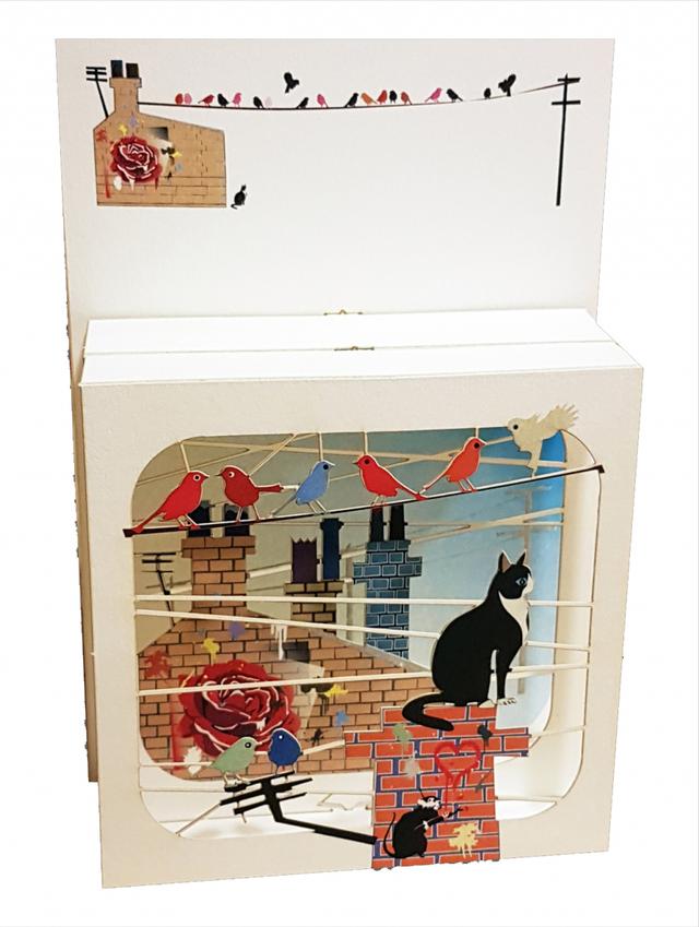 Forever Cards Magic Box Wenskaart - Love Is In The Air