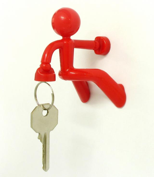 Peleg Design Sleutelhouder Key Pete - Rood