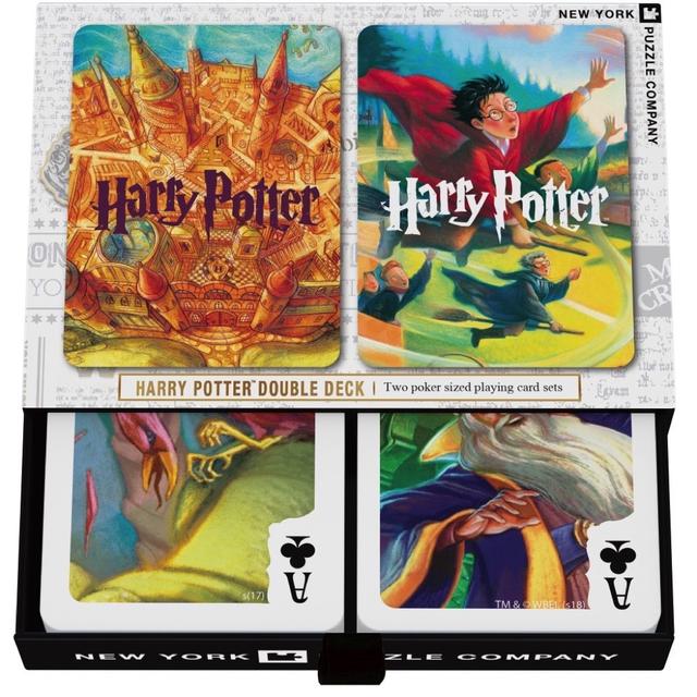 New York Puzzle Company Speelkaarten Harry Potter Double Deck
