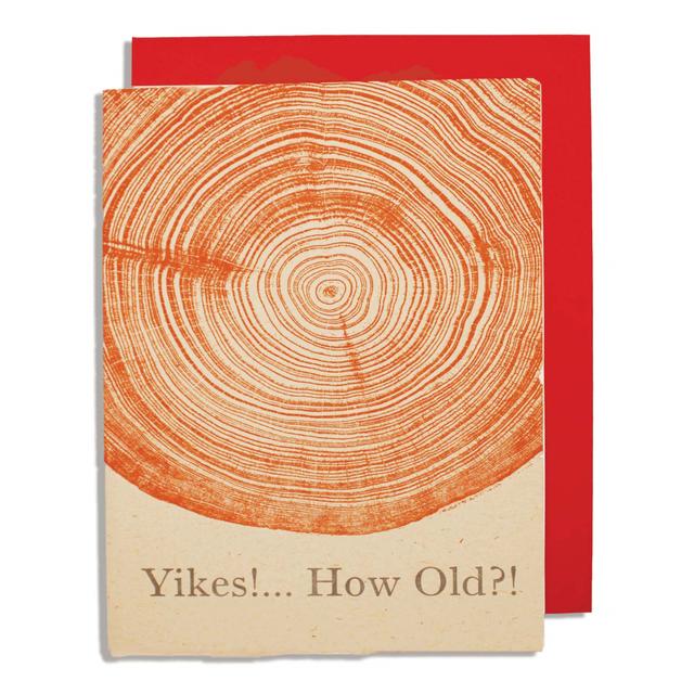 Archivist Cards Card - Tree Rings