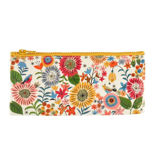 Blue Q Etui - Flower Field
