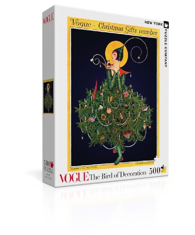 New York Puzzle Company Puzzel The Bird of Decoration - 500 stukjes
