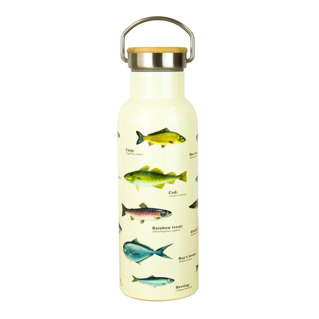 Gift Republic Waterfles - Multi Fish