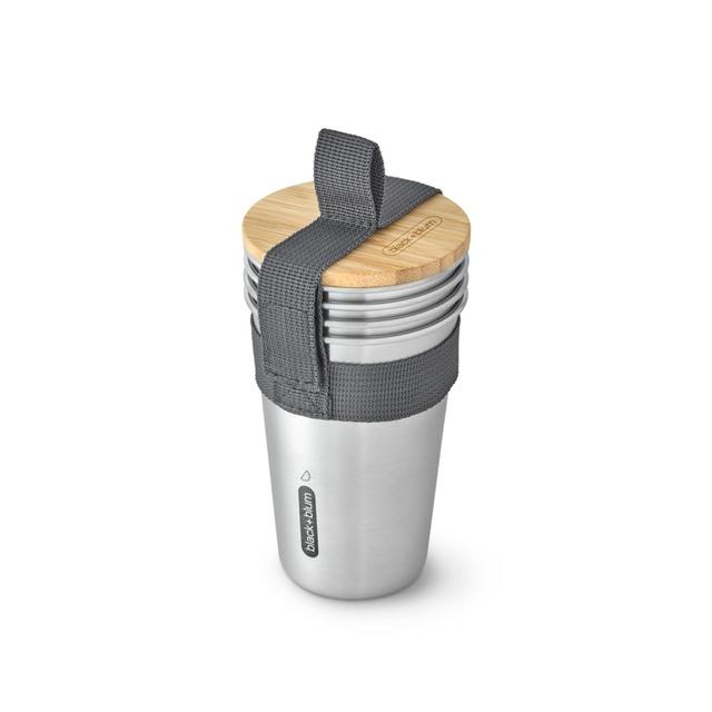 Black+Blum RVS bekerset set van 4