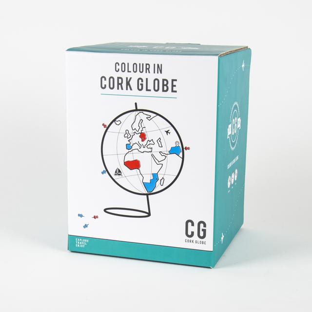 Gift Republic Wereldbol - Cork Globe